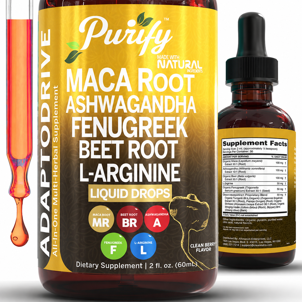 Maca Root Drops for Women