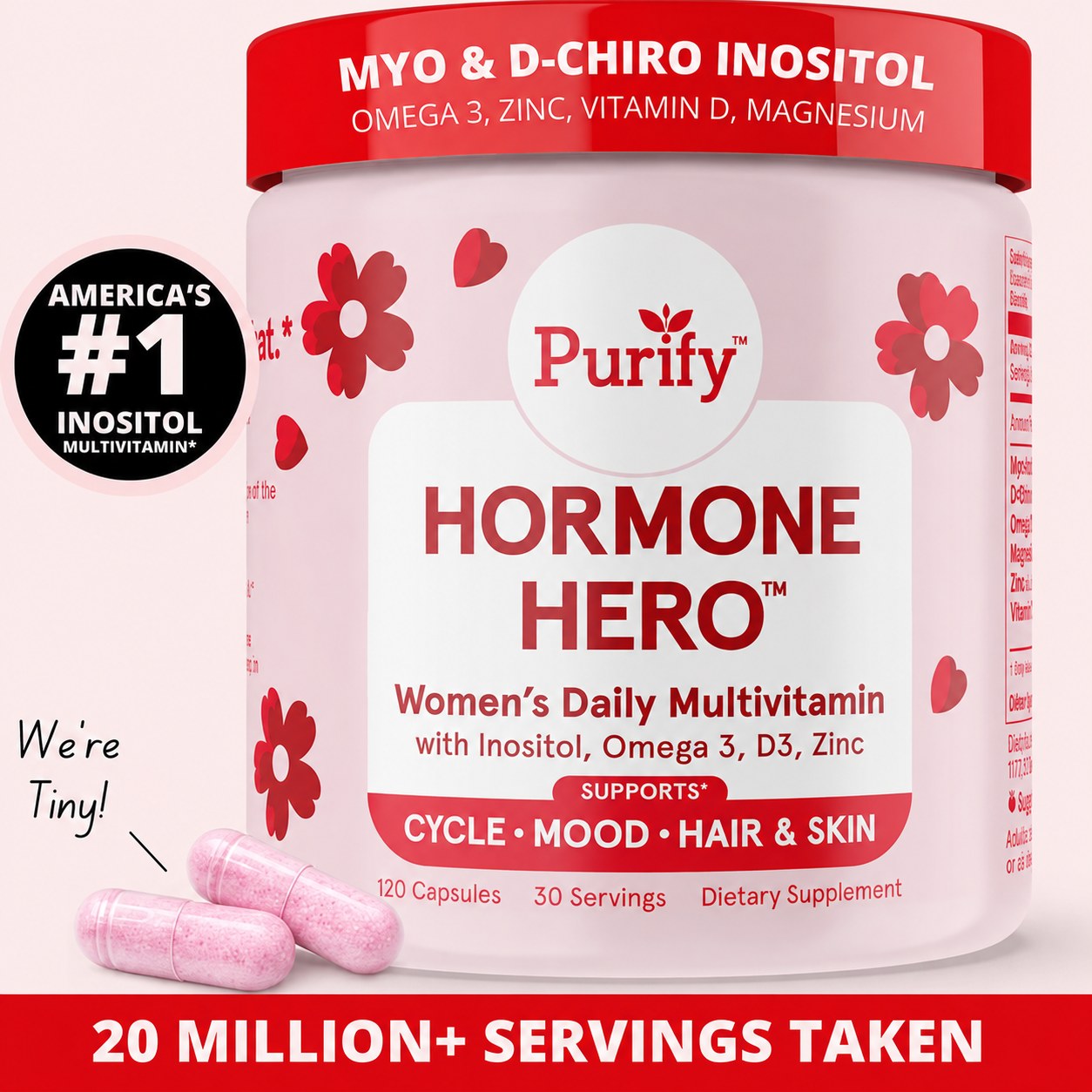 Peach Perfect Inositol Multivitamin