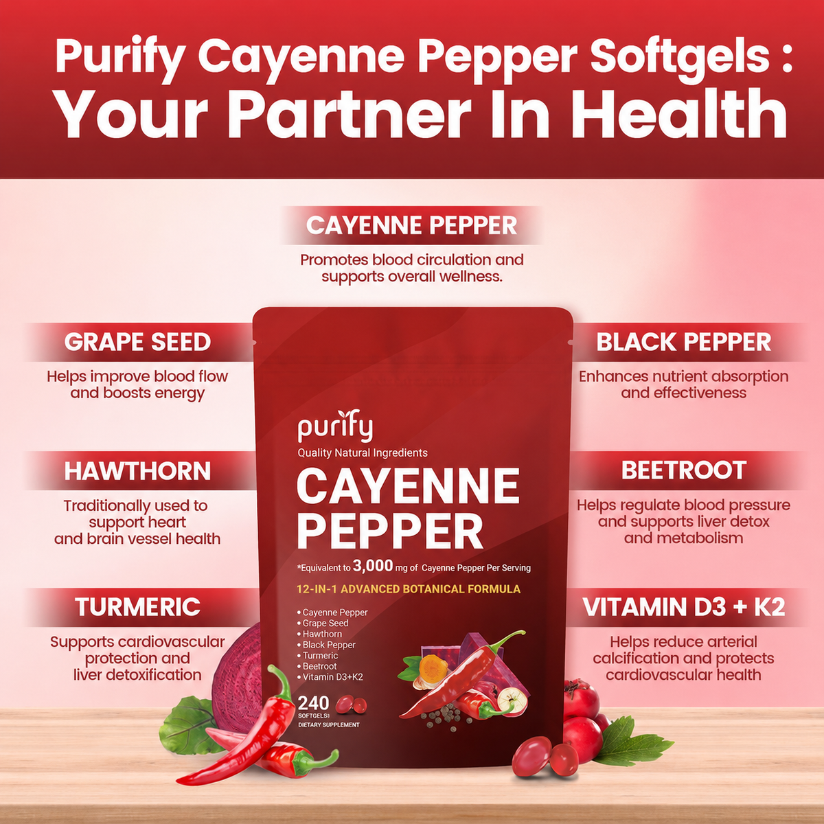 Cayenne Pepper Softgels