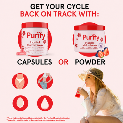 Peach Perfect Inositol Multivitamin