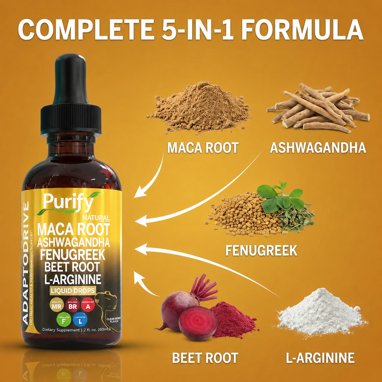 Maca Root Drops for Women