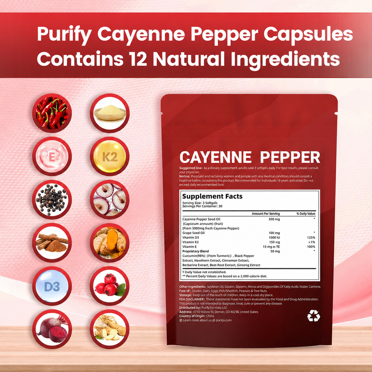Cayenne Pepper Softgels